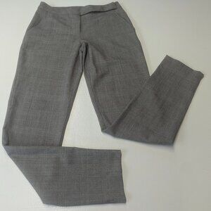 St. Vincent Size 4 Wool Blend Black and White Patterned Pants